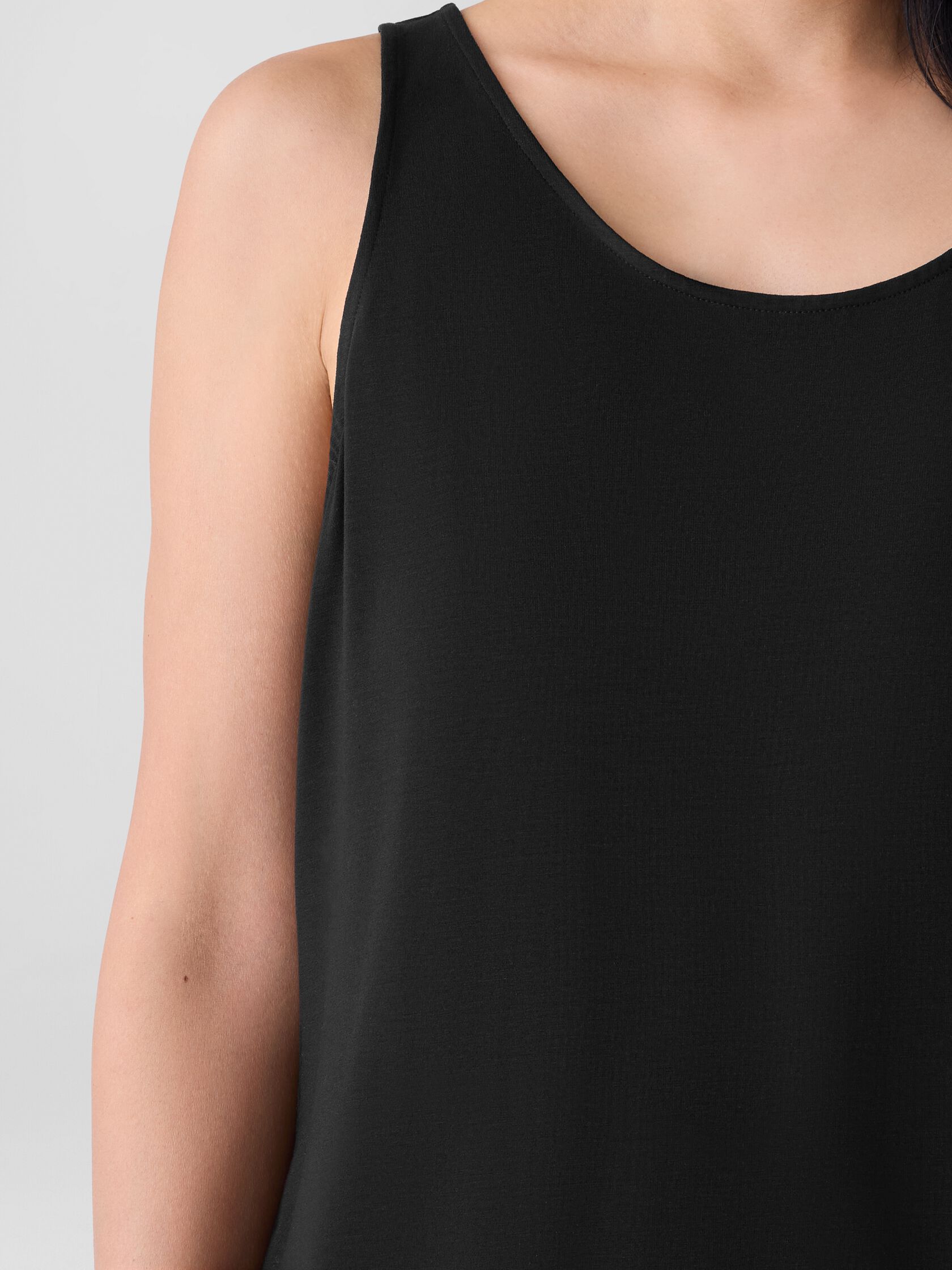 Fine Jersey Scoop Neck Tank