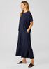 Viscose Jersey Wide-Leg Pant with Slits