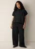 Light Cotton Nylon High Collar Vest