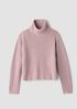 Italian Merino Turtleneck Top in Regenerative Wool
