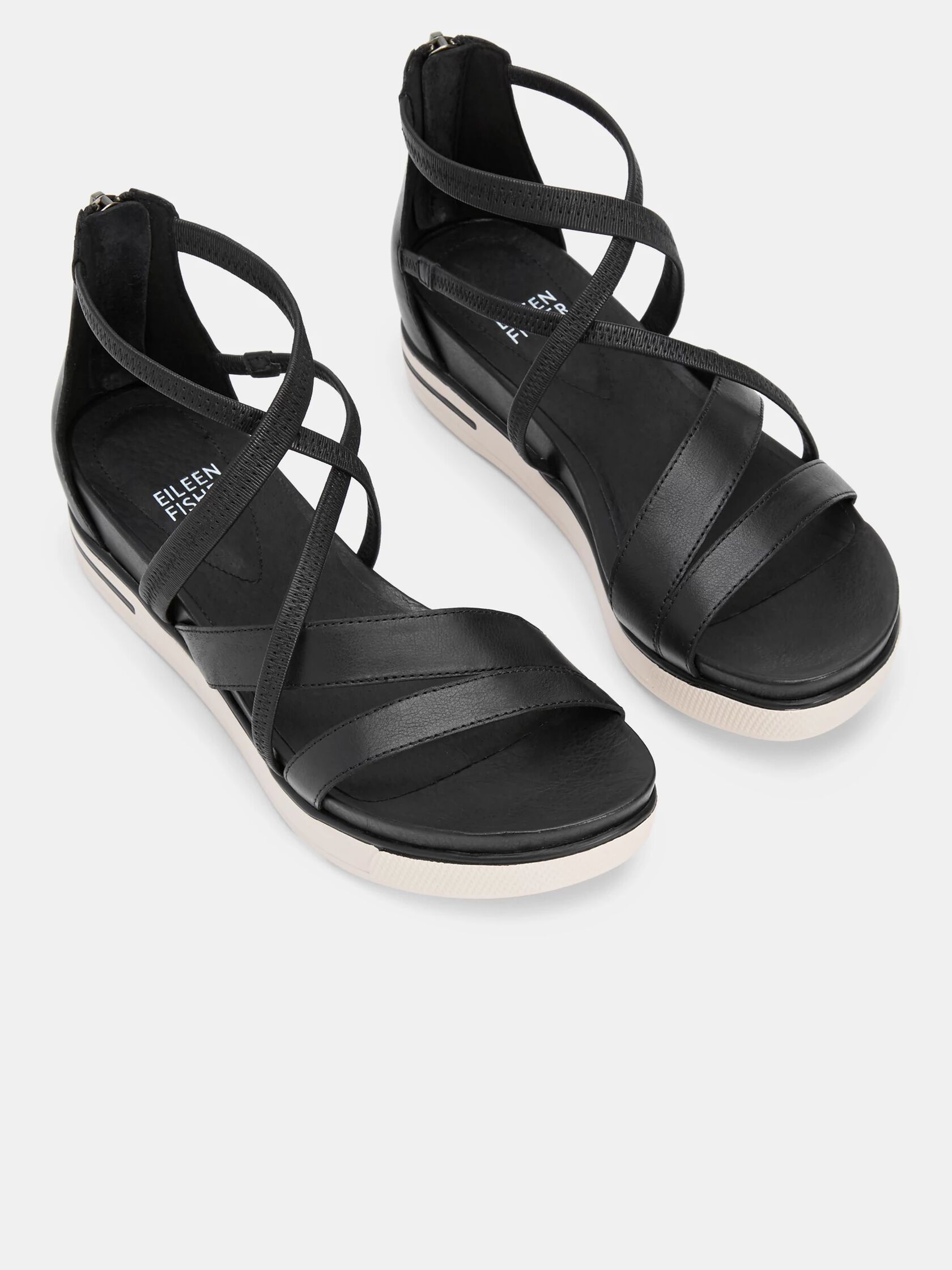 Skip Washed Leather Sneaker Sandal
