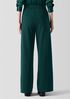 Washable Flex Ponte Pintuck Wide Pant