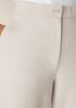 Felted Wool Jersey Full-Length Straight Trouser&nbsp;in Regenerative Wool