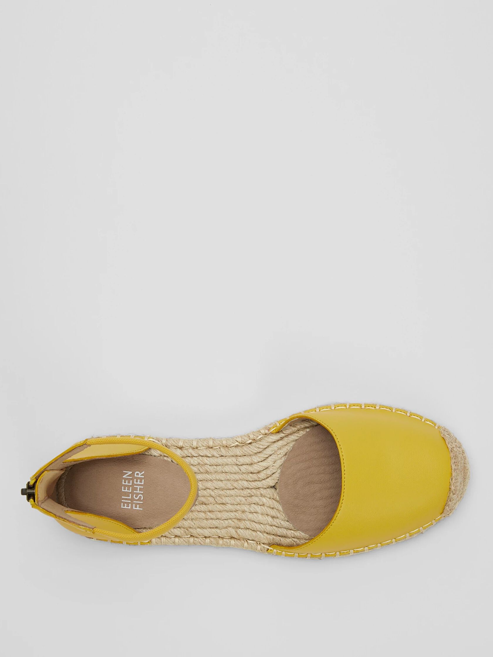 Lala Nappa Leather Espadrille Flat