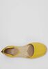 Lala Nappa Leather Espadrille Flat