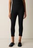 Pima Cotton Stretch Jersey Capri Leggings