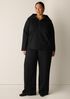 Lightweight Ponte Funnel Neck Top