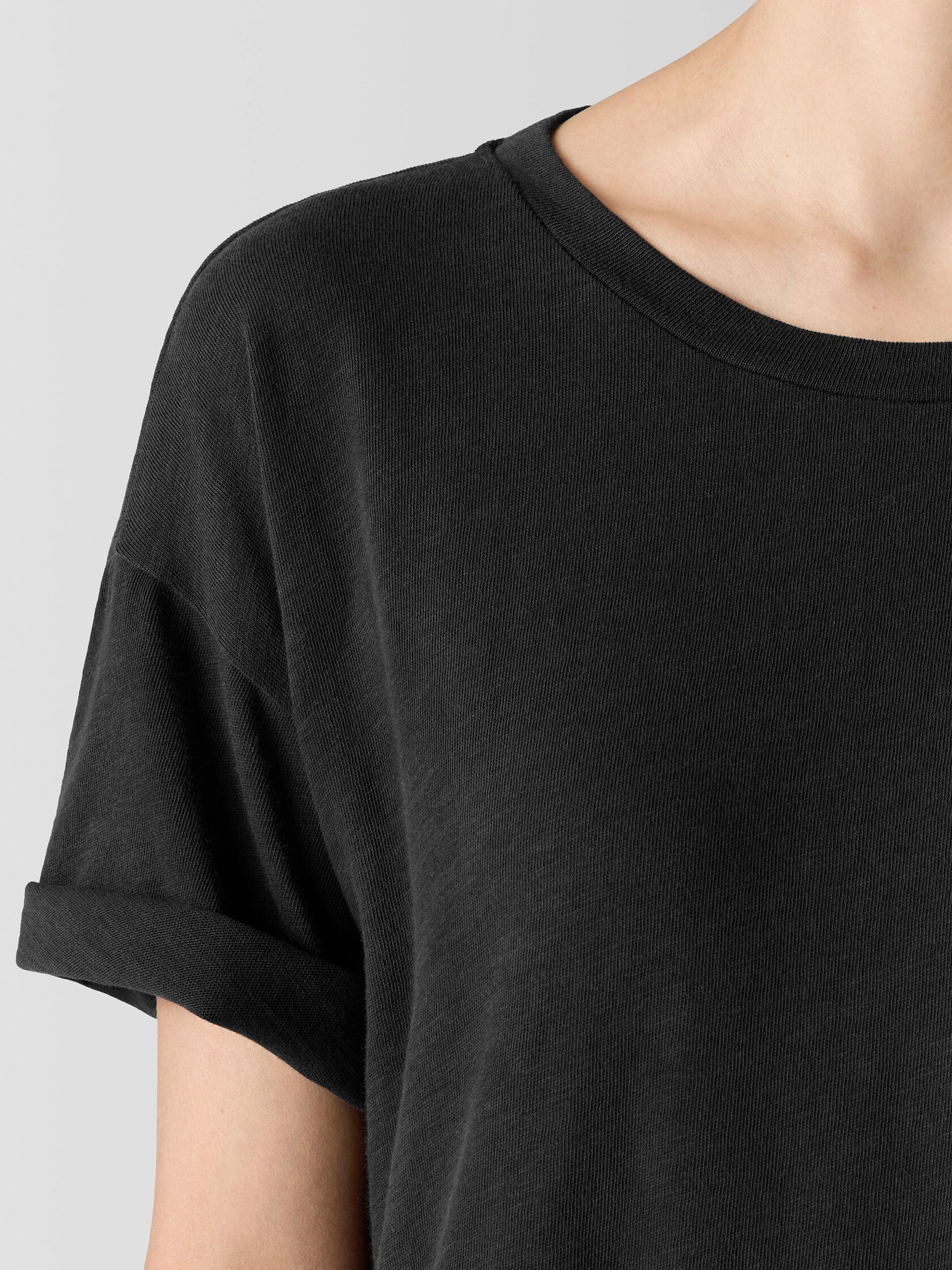 Cozy Organic Cotton Slub Tee