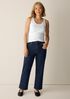 Cotton Stretch Denim Straight Jean
