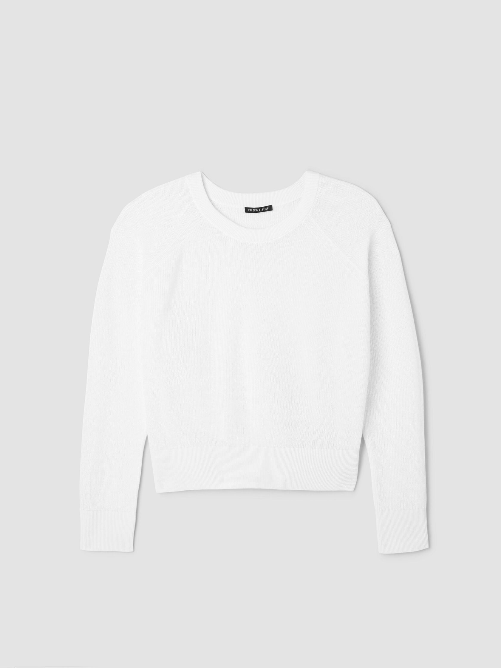 Organic Linen Cotton Wedge Sweater