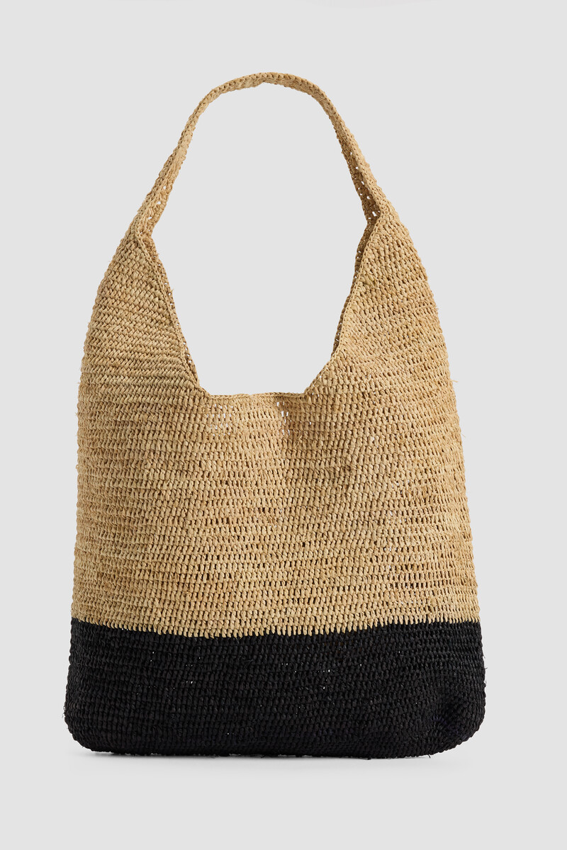 Mar Y Sol for EILEEN FISHER Color-Blocked Shopper Tote Mar Y Sol for EILEEN FISHER Color-Blocked Shopper Tote