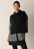 Cashmere Silk Bliss Funnel Neck Poncho
