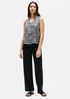 Prism Silk Organic Cotton V-Neck Top