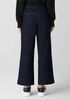 Cotton Stretch Denim Wide-Leg Jean