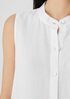 Organic Linen Pleated Dress