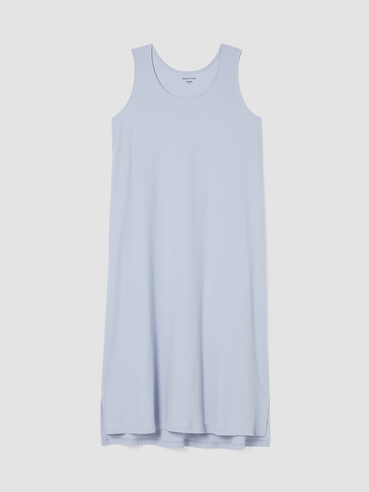 Cozy Organic Cotton Interlock Tank Dress | EILEEN FISHER