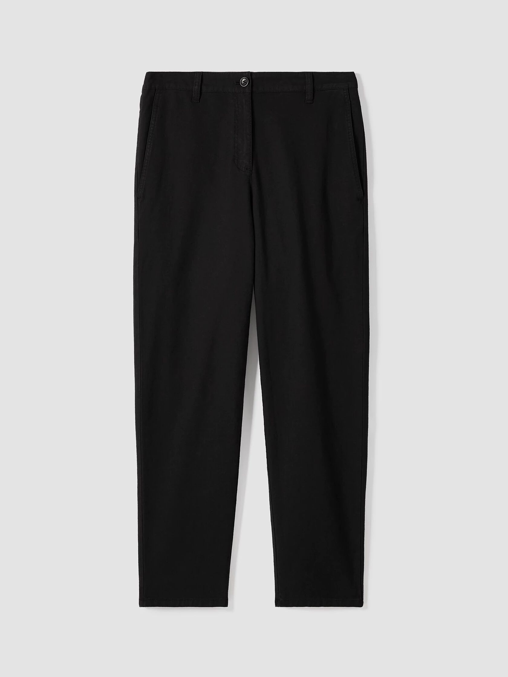 Cotton Hemp Stretch Tapered Pant