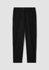 Cotton Hemp Stretch Tapered Pant