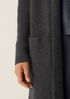 Recycled Wool Cashmere Notch Collar Cardigan