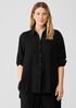 Organic Cotton Gauze Classic Collar Shirt