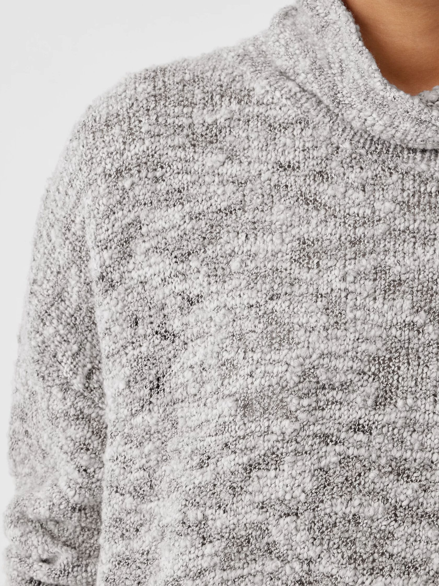 Wool Slub Turtleneck