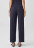 Stretch Jersey Knit Straight Pant
