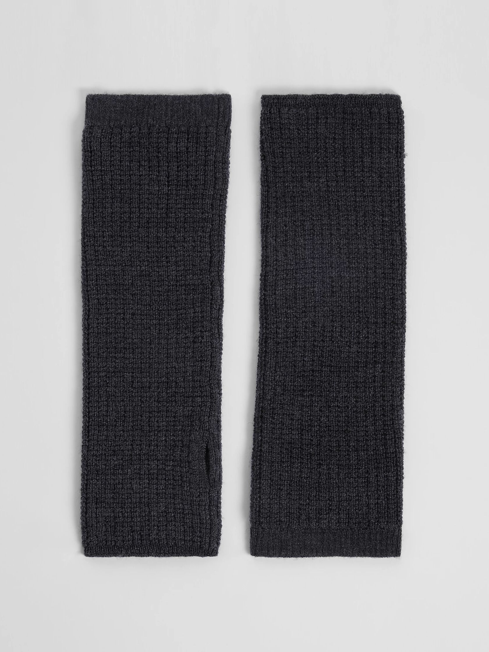 Merino Thermal Rib Glovelettes in Regenerative Wool