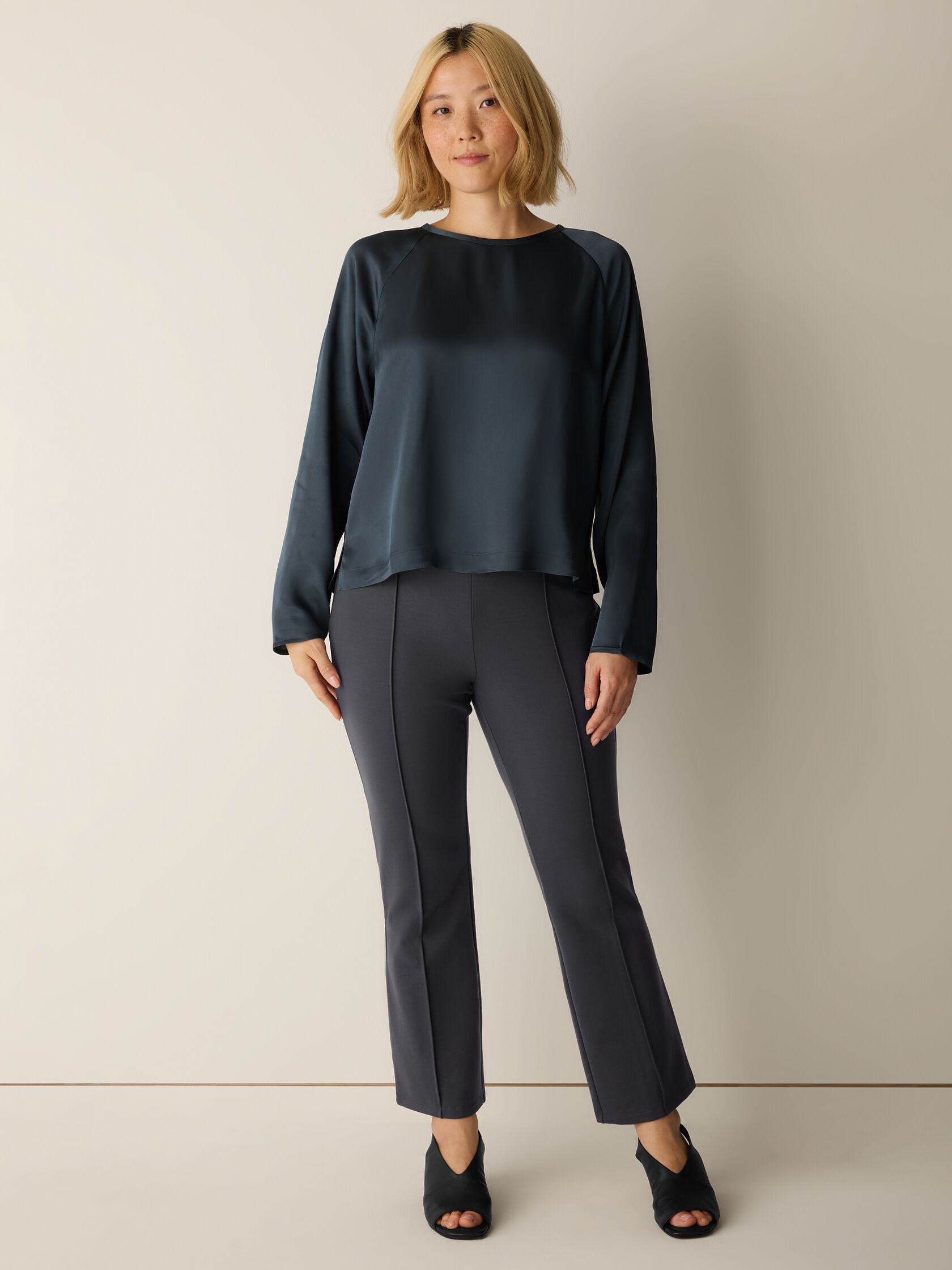 Washable Flex Ponte Kick Pant
