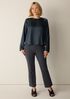 Washable Flex Ponte Kick Pant