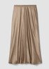 Textured Satin Slip Skirt