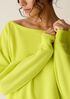 Garment-Dyed Organic Cotton Terry Bateau Neck Top