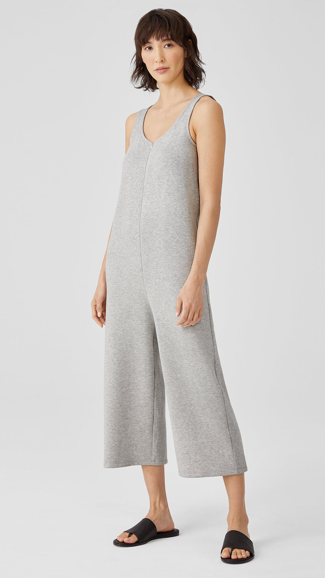 Eileen fisher hot sale cropped jumpsuit