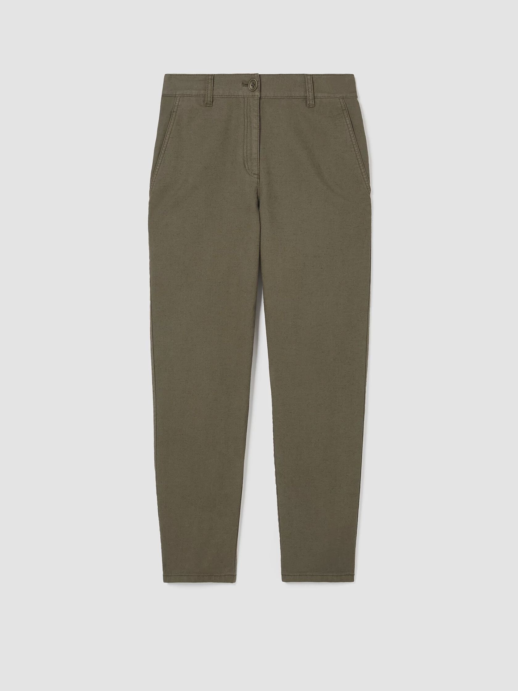 Cotton Hemp Tapered Pant
