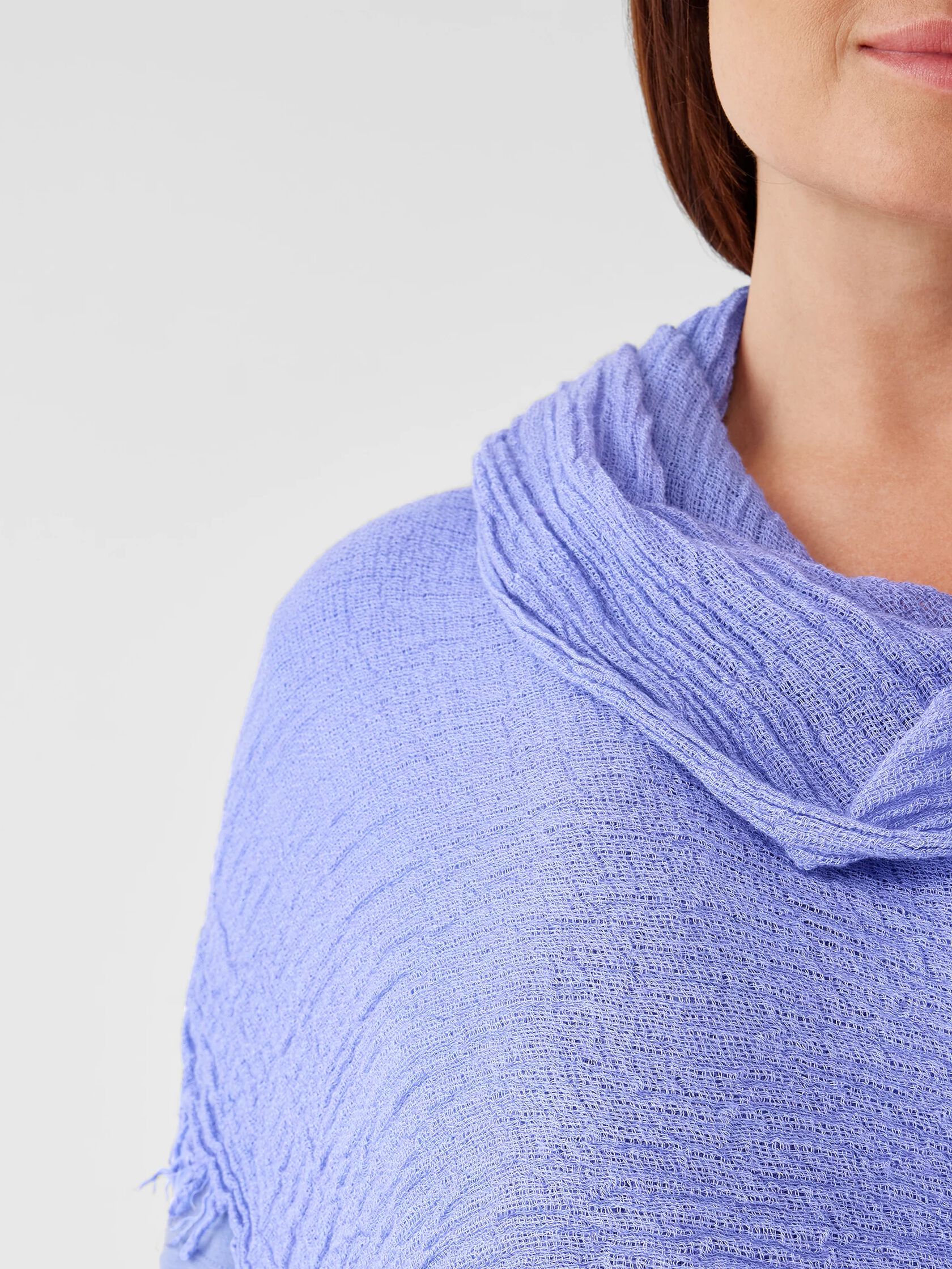 Cozy Crinkle Gauze Scarf