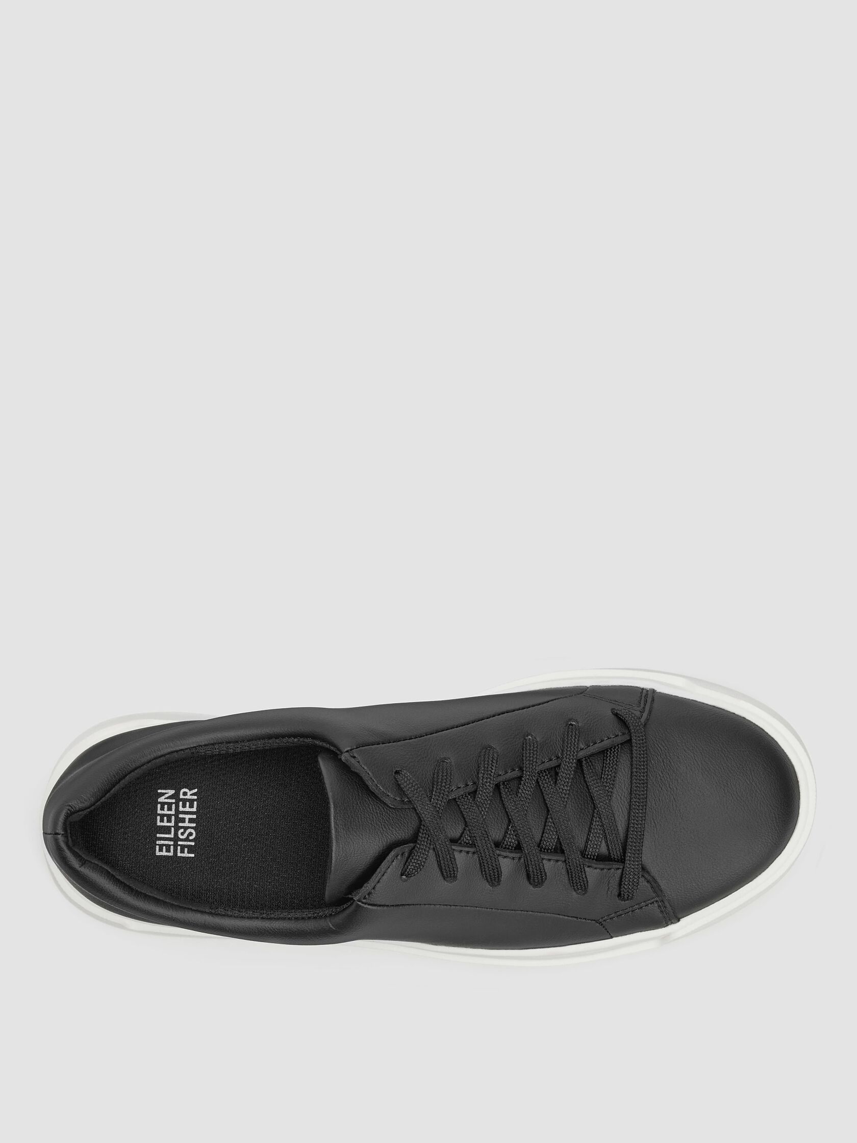 Monde Leather Platform Sneaker