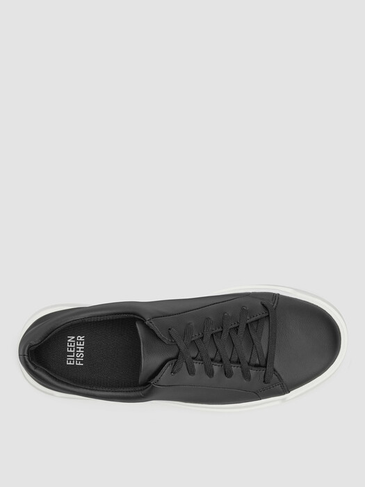 Monde Leather Platform Sneaker
