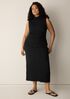Bubble Jacquard Pencil Skirt