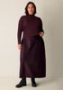 Superfine Merino Turtleneck Top in Regenerative Wool