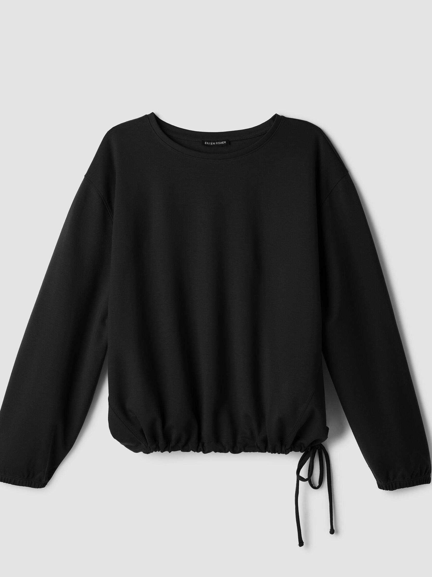Lightweight Ponte Round Neck Top