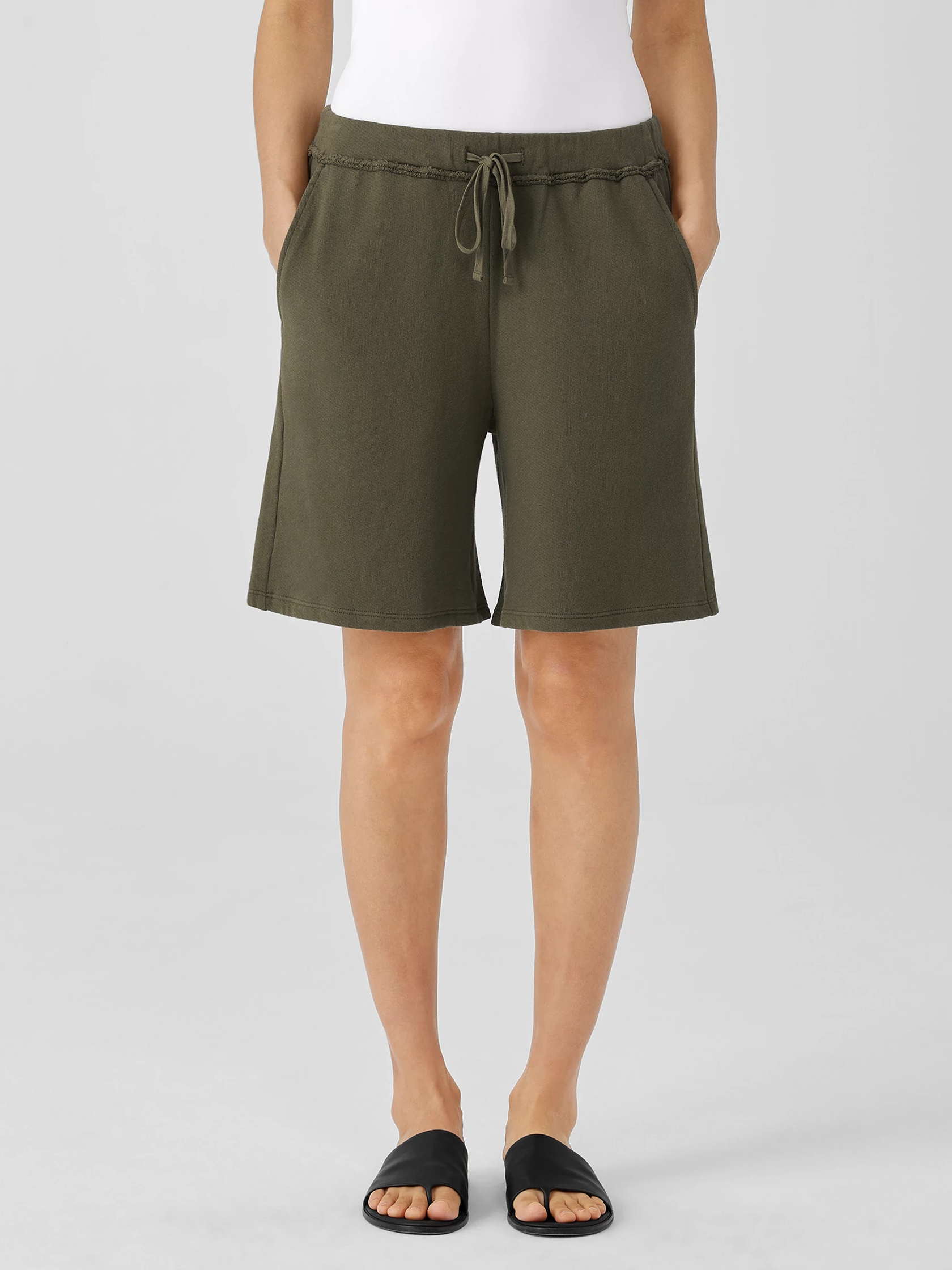 Lightweight Organic Cotton Terry Shorts