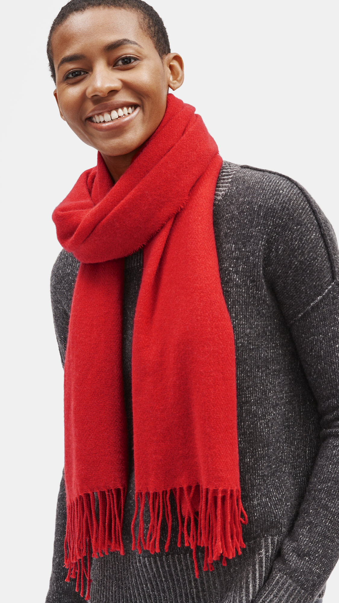 Recycled Cashmere Scarf