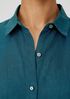 Handkerchief Linen Classic Collar Shirt