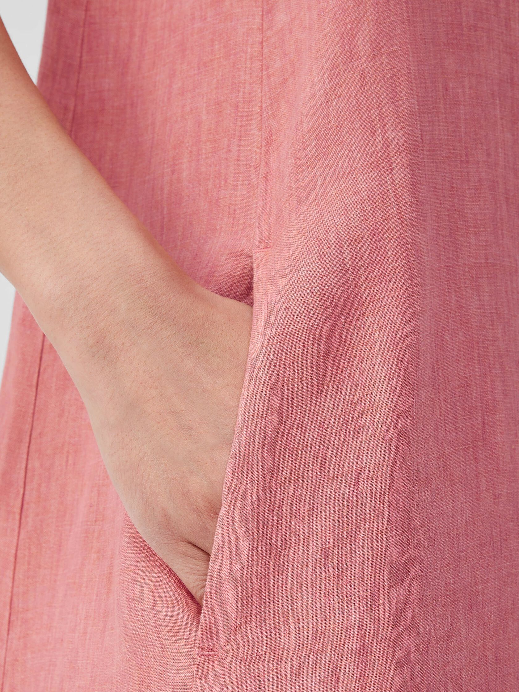 Washed Organic Linen Délavé Cami Dress