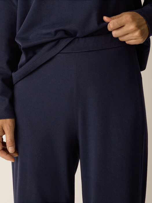 Organic Cotton Interlock Lantern Sleep Pant