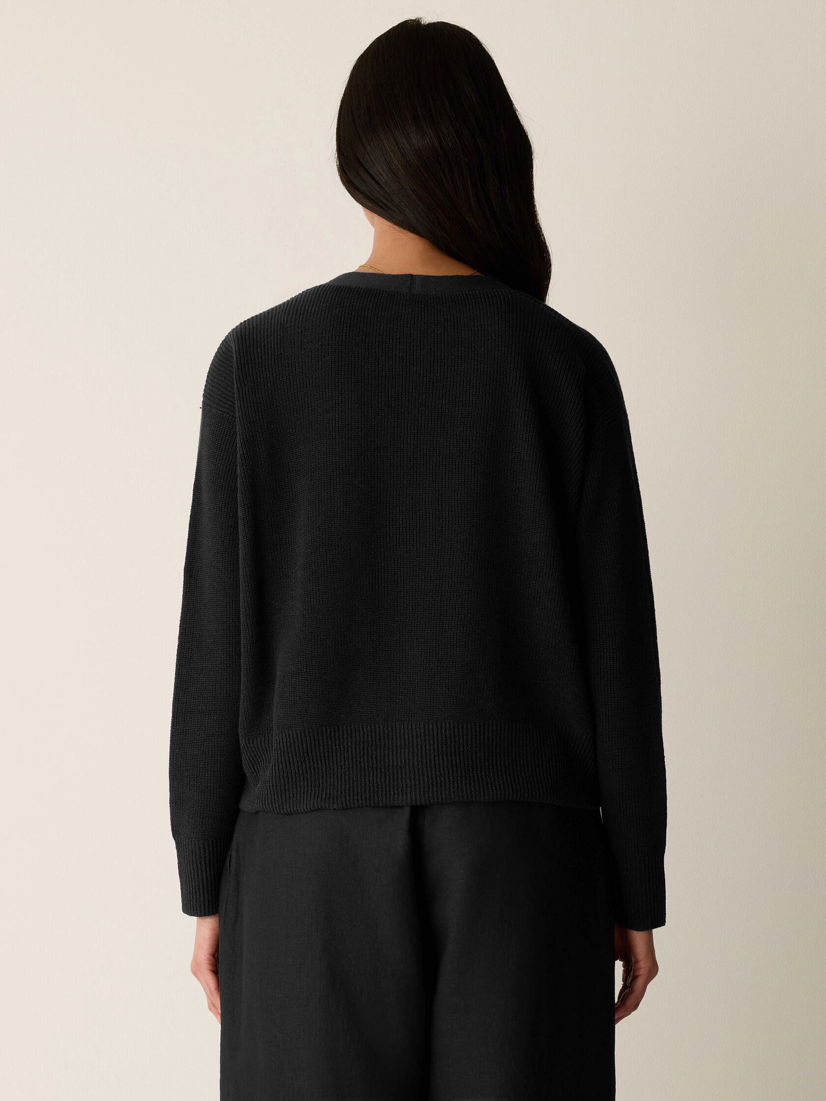 Organic Linen Cotton Slouchy Cardigan
