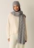 Cotton & Recycled Cashmere Scarf