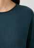 Peruvian Cotton Blend Crew Neck Top
