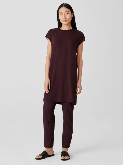 jersey cap sleeve dress Jersey Draped Cap Sleeve Dress in Black * (In Stock)