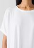 Fine Jersey Crew Neck Box-Top