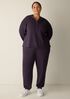 Waffle Cotton Blend Doubleknit Jogger Pant